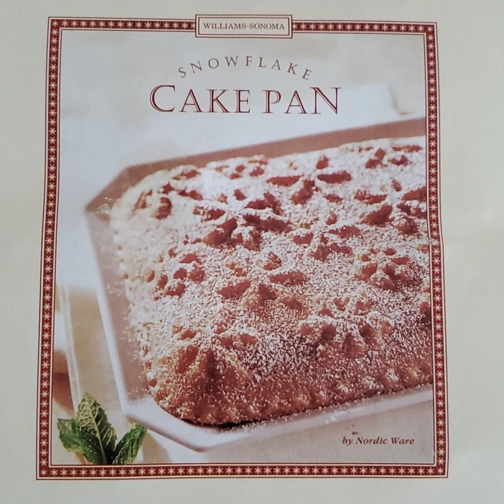 Williams Vintage Sonoma Snowflake Pan